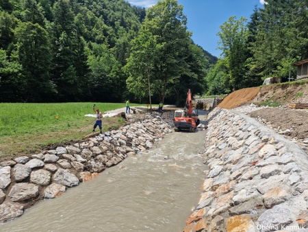 Sanacijska obnova vodotokov in hudournikov po poplavah (11)